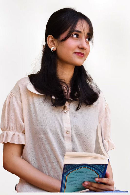 Sheer Puff Sleeved Shirt