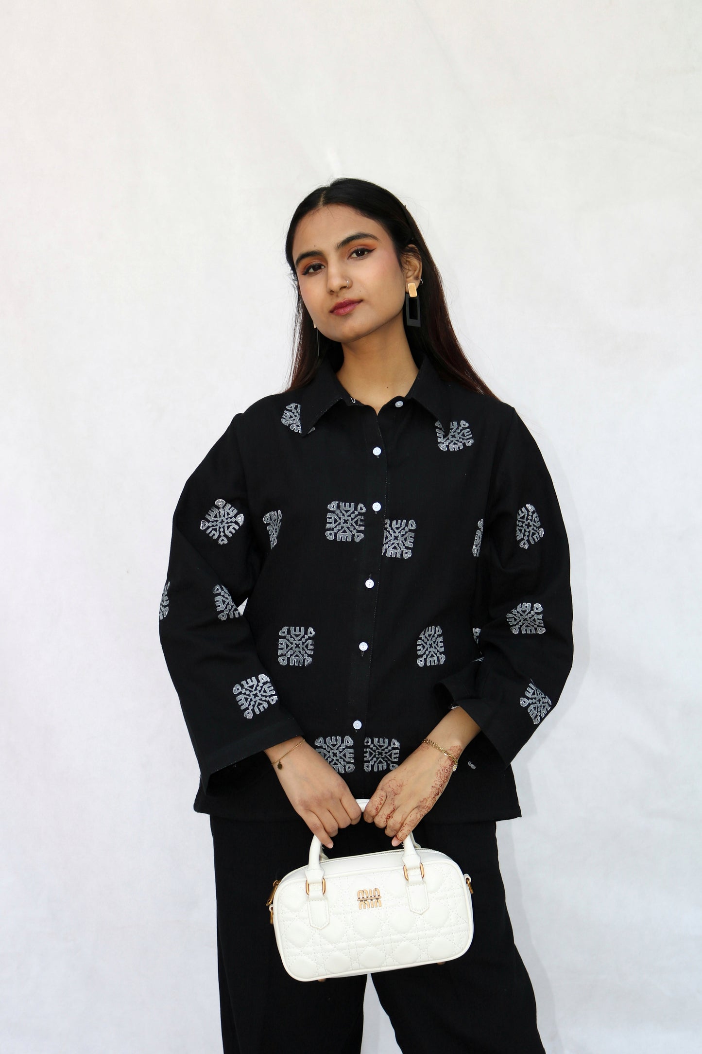 Black Block Print Set