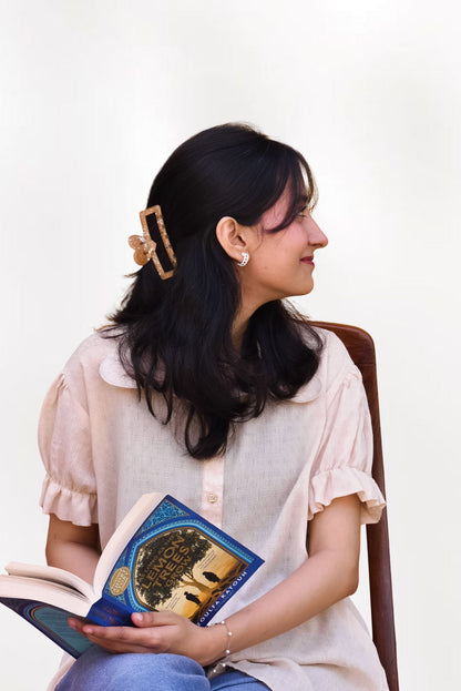 Sheer Puff Sleeved Shirt