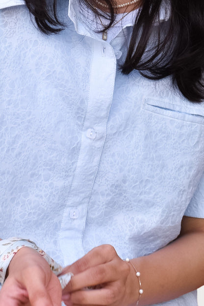 Floral Button-Down Blouse I