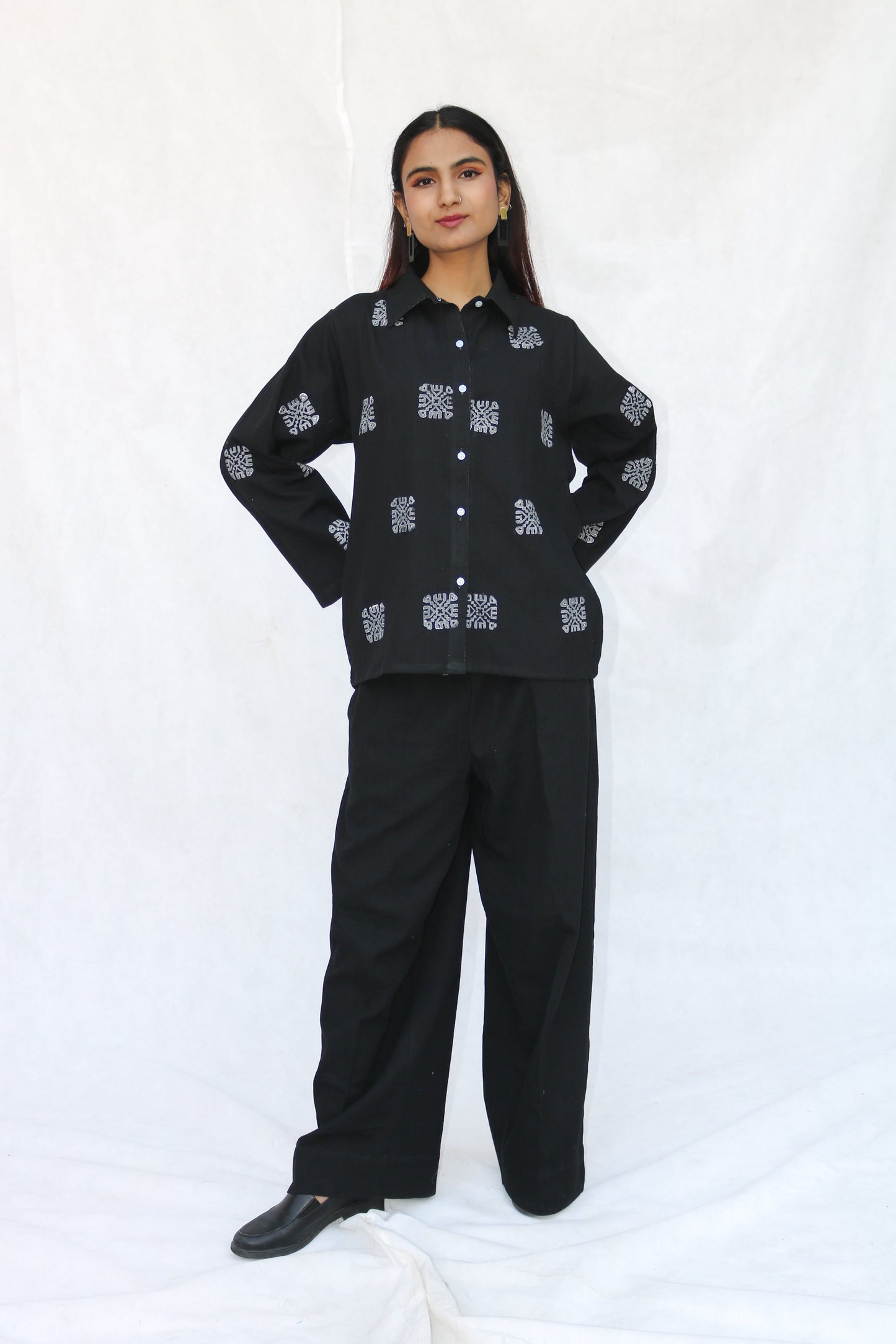 Black Block Print Set